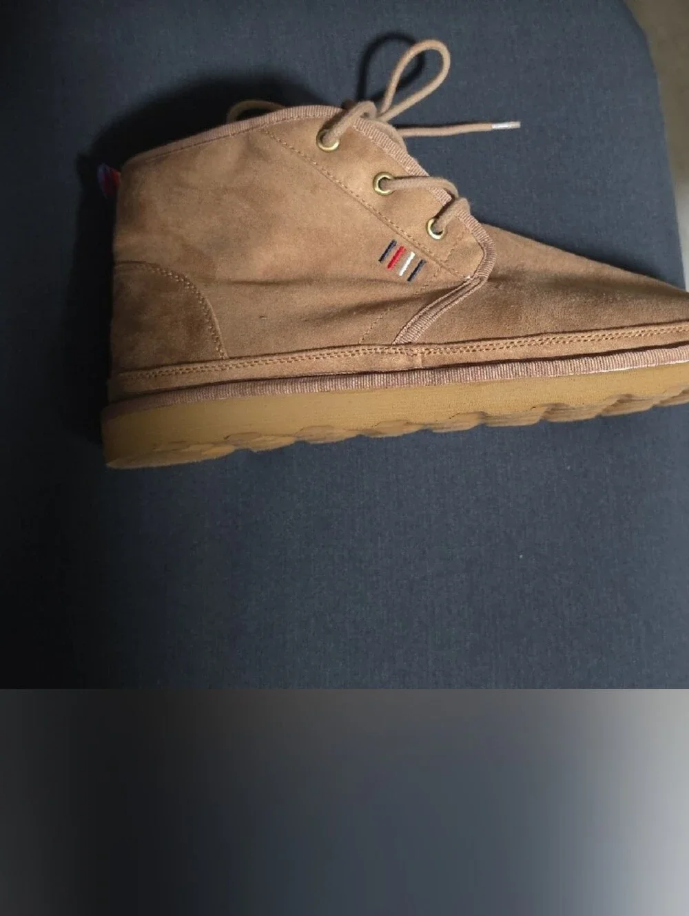 Tommy Hilfiger Tan Suede Chukka Boots